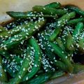 ユッチ♪'s cooksnap of when they made 簡単☆素揚げインゲンのニンニクポン酢和え.