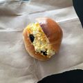 TinyKeek's cooksnap of when they made 和と洋で楽しむレーズン玉子サンド.