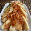 ayureo's cooksnap of when they made 揚げ筍の桜えびサラダ.