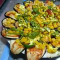 ひっかー☆food's cooksnap of when they made なすｄｅピザ♪.