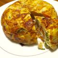 imoky's cooksnap of when they made 炊飯器で簡単＊スペイン風オムレツ!!.