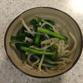 shunkyo's cooksnap of when they made にらともやしのさっぱり炒め.