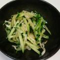 ともぐっちゃん's cooksnap of when they made 豆苗と切り干し大根にチリポン酢和え.