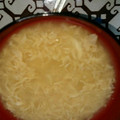 ギャプラン's cooksnap of when they made *ほっこり♡簡単たまごスープ♫.