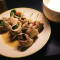 Φαινεσθαι's cooksnap of when they made ミニトマトの豚串♡絶品おろしソース.