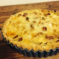 yume&ss's cooksnap of when they made HMと今ある具材で！簡単キッシュ.