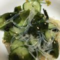 クックC7QOEU☆'s cooksnap of when they made ◆簡単◆きゅうり♡春雨♡わかめ♡酢の物♡.