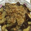 グランティラノス's cooksnap of when they made めんつゆで簡単☆なすの揚げびたし.
