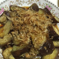 グランティラノス's cooksnap of when they made めんつゆで簡単☆なすの揚げびたし.