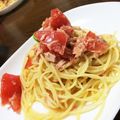 お猿ラバー's cooksnap of when they made 簡単‼時短‼ツナとトマトの冷製パスタ.
