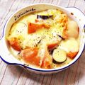 とこきち's cooksnap of when they made ソースにも野菜！ヘルシーグラタン.