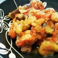 hapiyumi's cooksnap of when they made 鶏とナストマトのハーモニー✿.