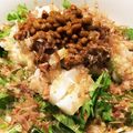 mogumogu5's cooksnap of when they made 簡単 水菜のネバネバサラダ.