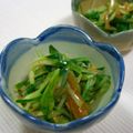 はわいあんトマト's cooksnap of when they made ヘルシー♪水菜＆きゅうりのなめ茸和え.