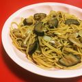 かこちぃ's cooksnap of when they made 茄子とツナの生姜が香るパスタ.