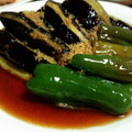 グリーンラブ's cooksnap of when they made 揚げ茄子の甘酢ソース.