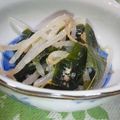 ベリー小紅's cooksnap of when they made もやしとワカメの簡単ナムル.