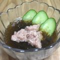 ＊ぐー子＊'s cooksnap of when they made もずくのゆず風味シーチキン添え.