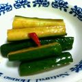 mayパパ's cooksnap of when they made 簡単♪カリカリきゅうりの醤油漬け.