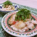 赤い電話's cooksnap of when they made 鶏胸肉の梅とろろ和え.