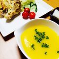 ＊pika's cooksnap of when they made 栄養満点！！　パンプキンスープ☆.