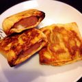 peko0912's cooksnap of when they made ジューシーなクロックムッシュ風スパム.