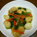 みみりん♪♪'s cooksnap of when they made 唐揚げリメイク！鶏のプリプリ中華炒め.