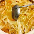 a0imama♡'s cooksnap of when they made ☆ピリ辛 味噌煮込みうどん.