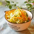 ついてるさとちゃん's cooksnap of when they made キャベツのゴマびたし.
