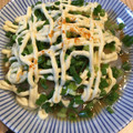 miffuu's cooksnap of when they made 和フレンチ♪イカソーメンのおろしマヨ.