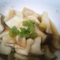 夏女旅娘's cooksnap of when they made レンジで♡ エリンギ煮浸し 柚子胡椒★.