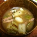 ポポタロス's cooksnap of when they made 長ネギとベーコンのコンソメ煮.