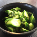 てりもこ's cooksnap of when they made 簡単　きゅうりの浅漬け.