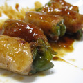 ちばたま's cooksnap of when they made 簡単！！てりてり♪ピーマンの肉巻き.