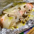 あやとmogu's cooksnap of when they made ホイル焼き(サーモン).