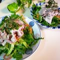 kurukurumin's cooksnap of when they made シャキシャキ野菜と豚しゃぶサラダ☆.