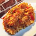 クック7E8DXF☆'s cooksnap of when they made トマトとツナのリゾット.