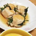ぽぽぽPO's cooksnap of when they made ヘルシー！ほうれん草のささみ巻☆*。.