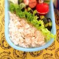 ふなここ's cooksnap of when they made 絶品！明太子チャーハン　柚胡椒＊*.