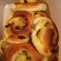 nukunu9's cooksnap of when they made ☆さつまいもゴロゴロパン☆.