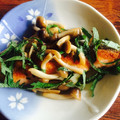 ちょこみィ's cooksnap of when they made 鮭のムニエル♪シメジとシソを添えて★.