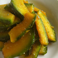 野菜のはたけ's cooksnap of when they made やみつき♡かぼちゃの甘辛焼き.