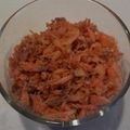マスコットクマ's cooksnap of when they made 簡単☆サケフレーク作り方（ゴマ風味）☆.