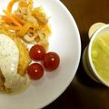 mezzodaiya's cooksnap of when they made 大豆フレークでサケの香草焼き.