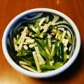 nipponmaru's cooksnap of when they made きゅうりと長芋のサッパリサラダ.