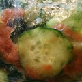 ともかずみみ's cooksnap of when they made 梅干しときゅうりの浅漬け.