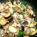 茶むすめ's cooksnap of when they made 豚バラと夏野菜のごま醤油炒め.