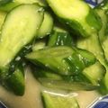 toujours＊'s cooksnap of when they made やみつききゅうり塩麹の漬物.