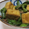 やなち0405's cooksnap of when they made めんつゆで揚げ出し豆腐とししとうの煮浸し.