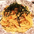 ｶｯｼｨｰ's cooksnap of when they made 大好物＊たらこクリームパスタ.